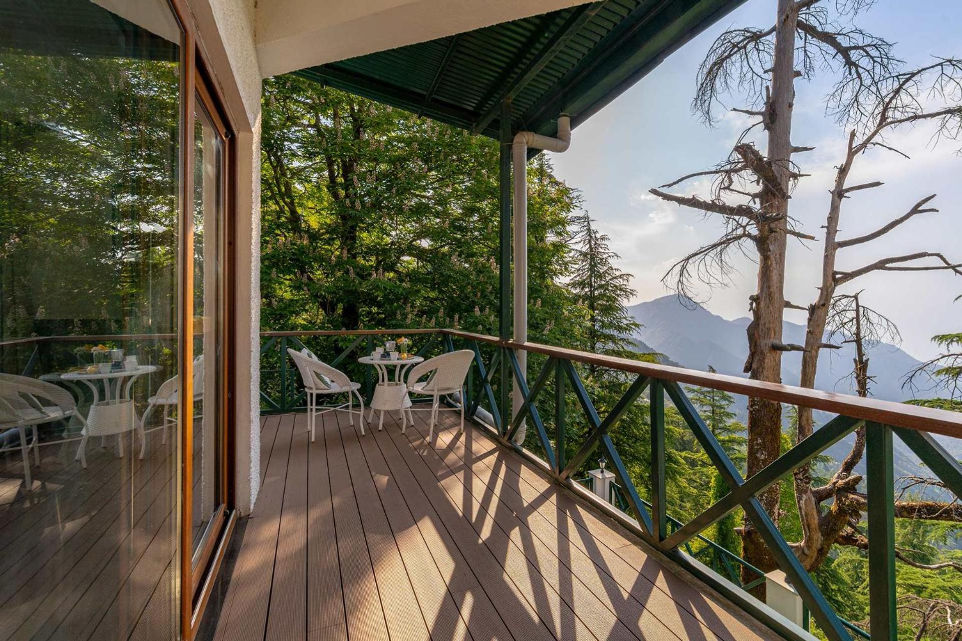 Stayvista Mellow Cottage Scenic View Near Mall Road 무소리에 외부 사진